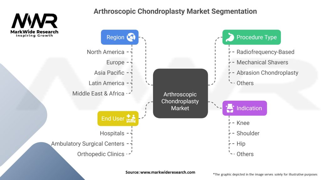 Arthroscopic Chondroplasty Market Segmentation