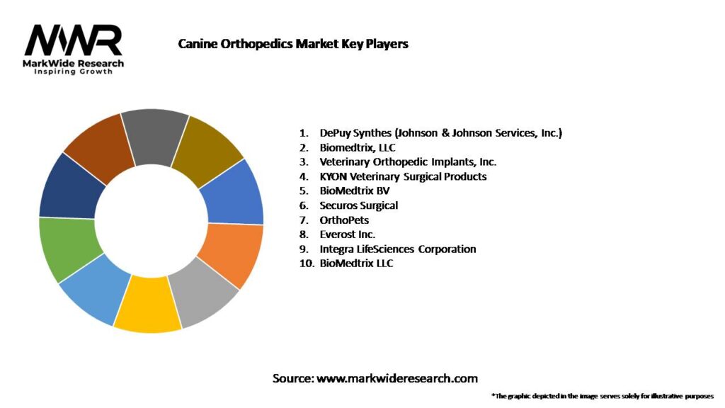 Canine Orthopedics Market Key Players