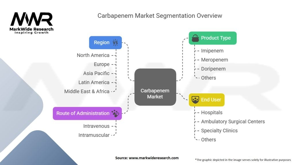 Carbapenem Market Segmentation