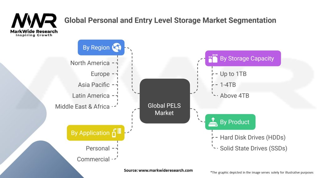 Global Personal and Entry Level Storage (PELS) Market Segmentation
