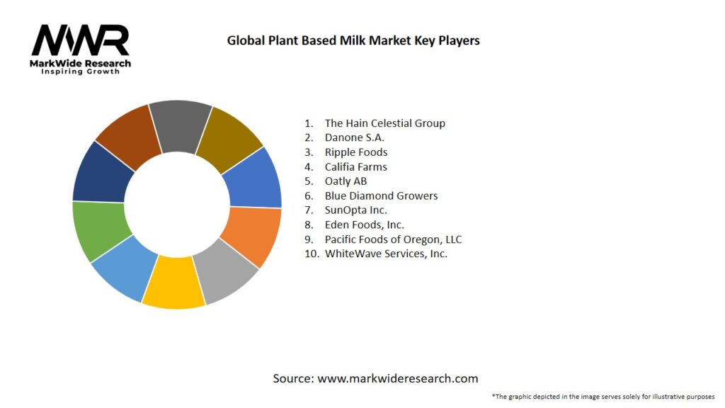 Global Plant Based Milk Market Key Players