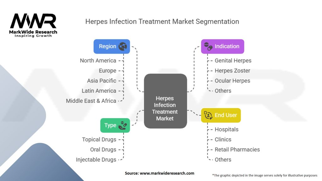 Herpes Infection Treatment Market Segmentation