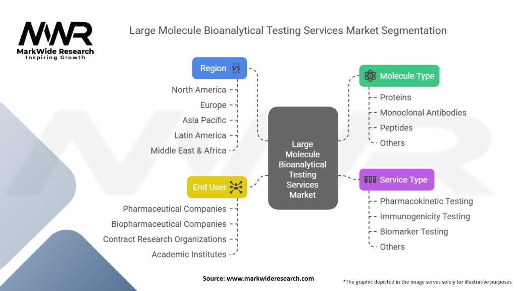 Large Molecule Bioanalytical Testing Services Market Segmentation