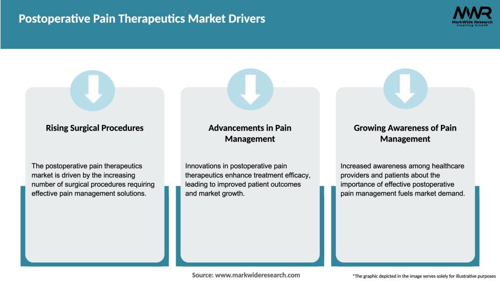 Postoperative Pain Therapeutics Market Drivers
