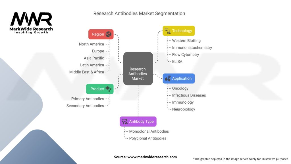 Research Antibodies Market Segmentation