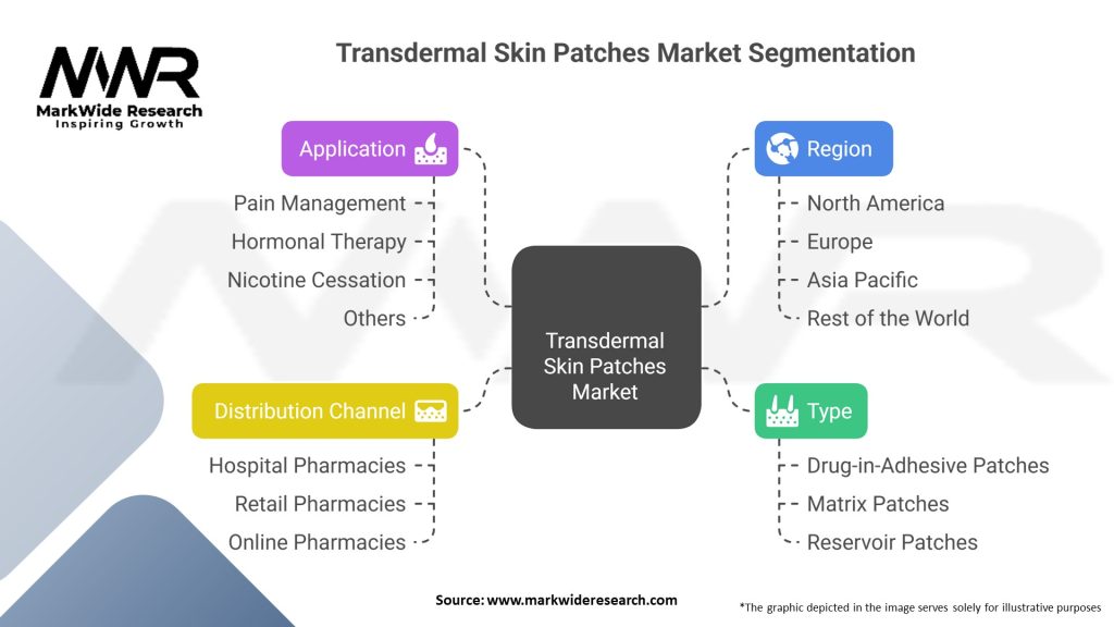 Transdermal Skin Patches Market Segmentation