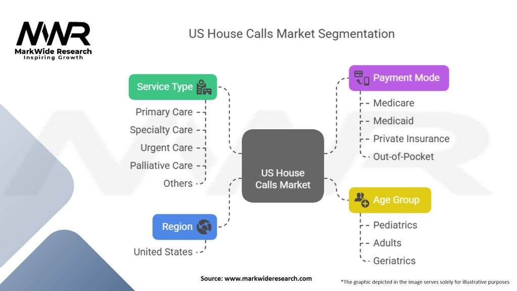 US House Calls Market Segmentation
