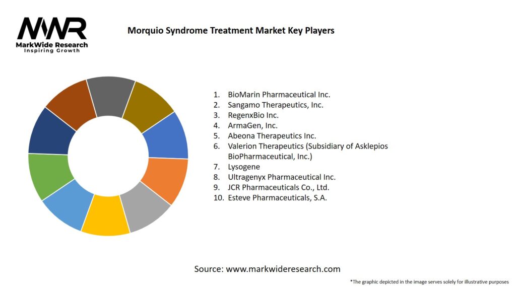 Morquio Syndrome Treatment Market Key Players