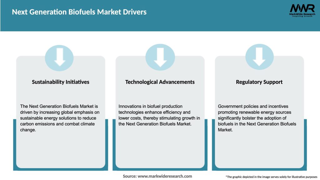 Next Generation Biofuels Market Drivers