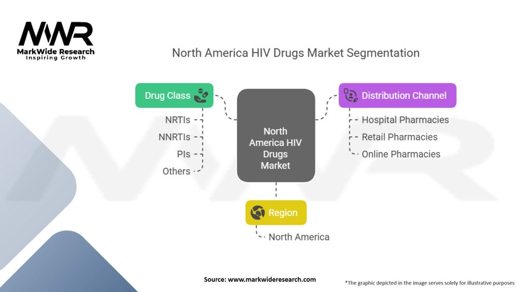 North America HIV Drugs Market Segmentation