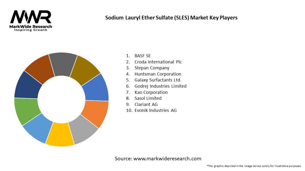 Sodium Lauryl Ether Sulfate (SLES) Market Key Players