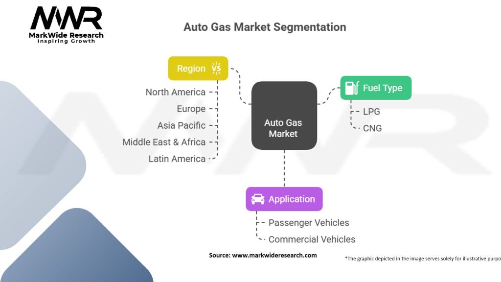 Auto Gas Market Segmentation