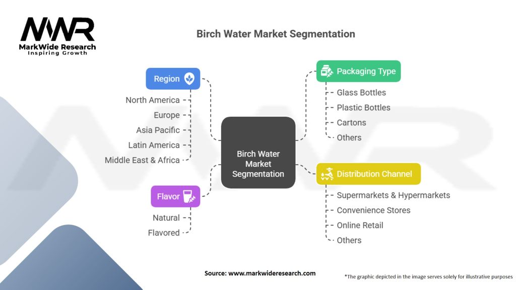 Birch Water Market Segmentation