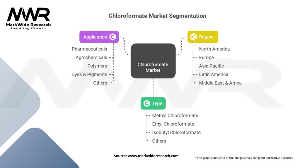 Chloroformate Market Segmentation