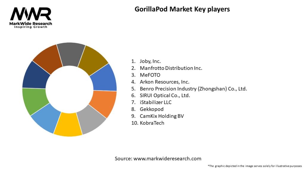 GorillaPod Market Key Players