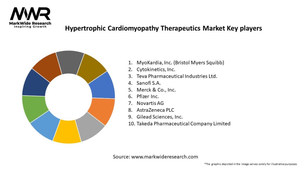 Hypertrophic Cardiomyopathy Therapeutics Market Key Players