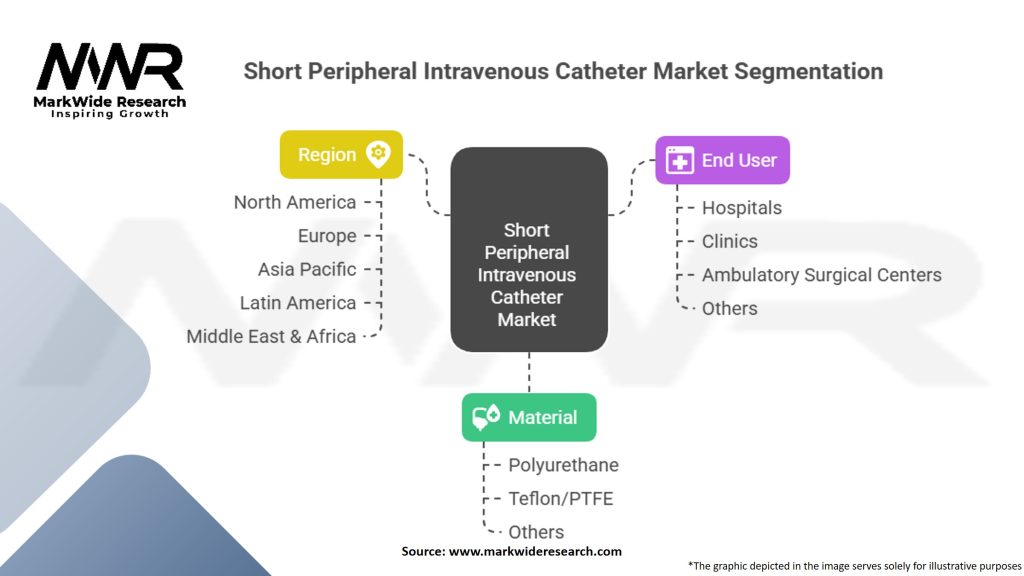 Short Peripheral Intravenous Catheter Market Segmentation
