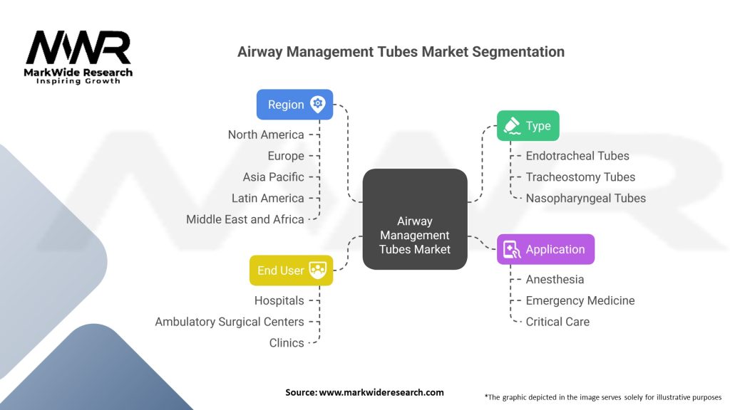 Airway Management Tubes Market Segmentation