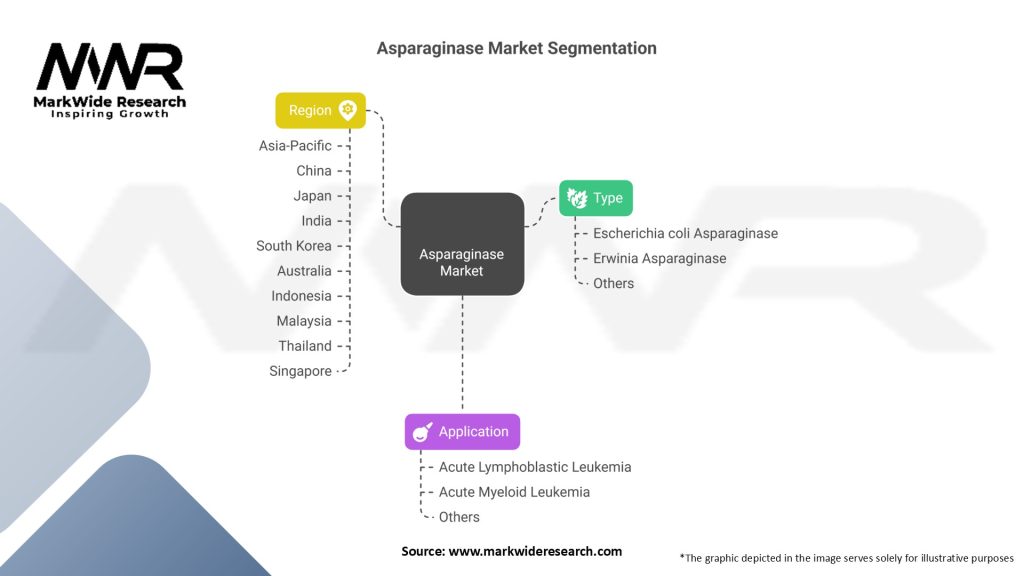 Asparaginase market Segmentation