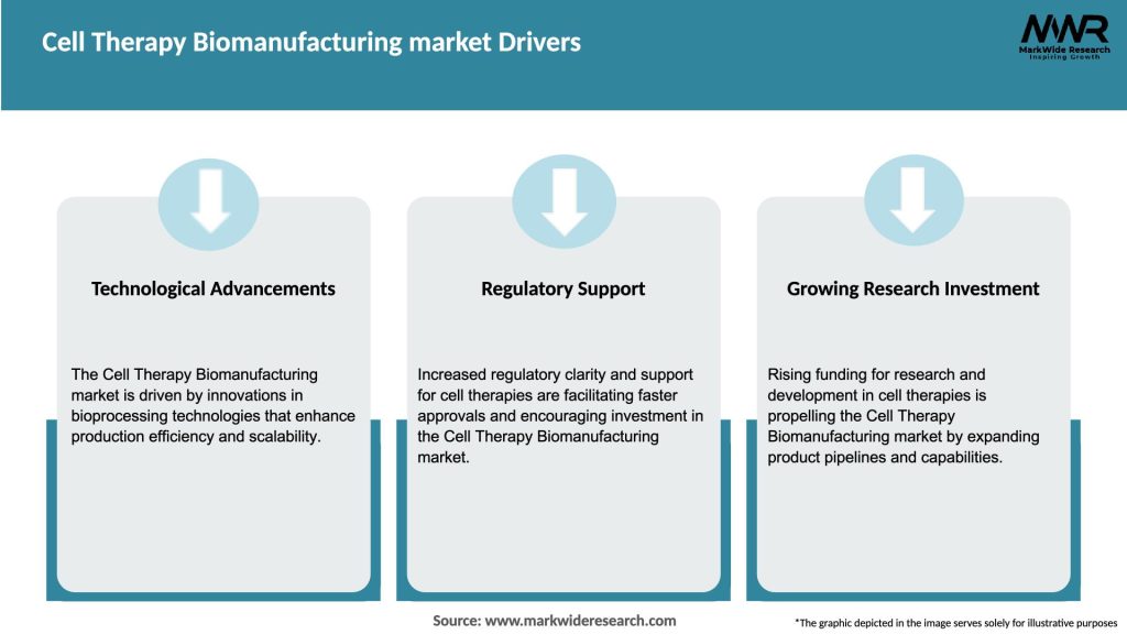 Cell Therapy Biomanufacturing market Drivers