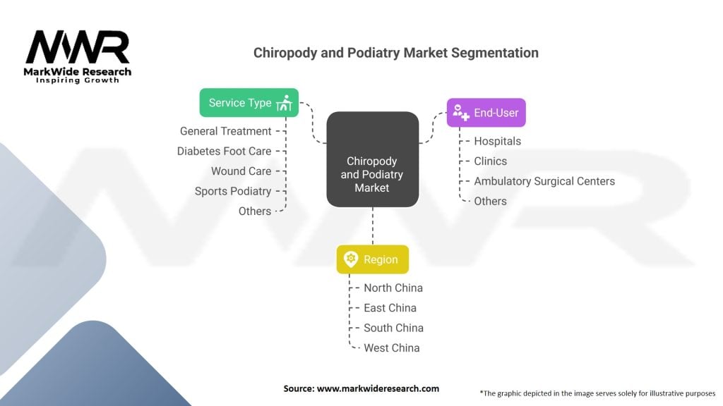 Chiropody and Podiatry market Segmentation