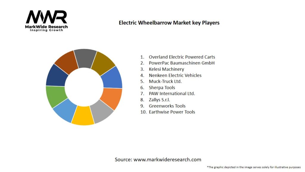 Electric Wheelbarrow market Key Players