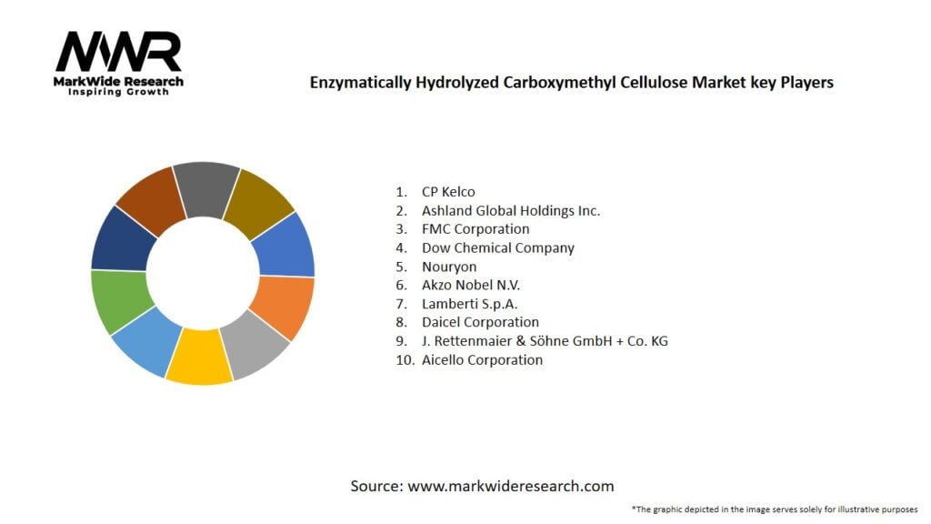 Enzymatically Hydrolyzed Carboxymethyl Cellulose market Key Players