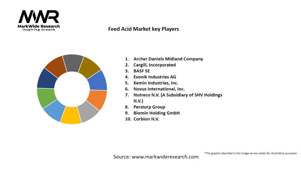 Feed Acid market Key Players