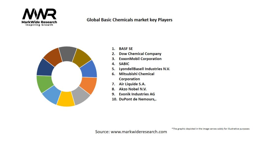 Global Basic Chemicals market Key Players