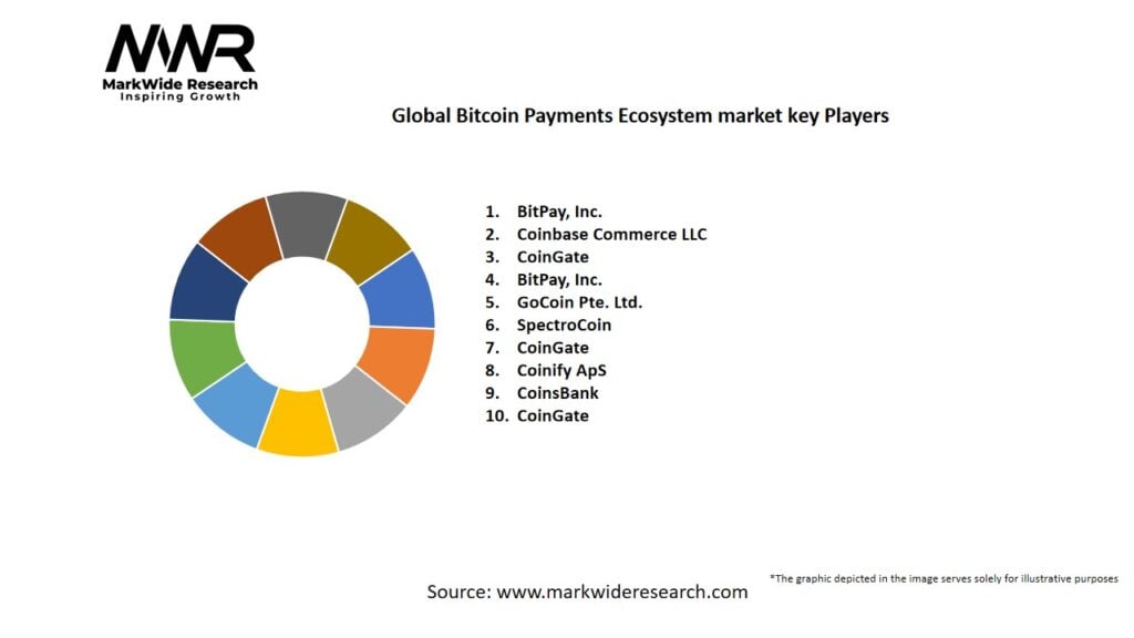 Global Bitcoin Payments Ecosystem market Key Players