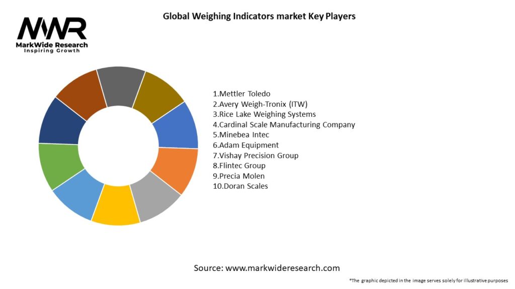 Global Weighing Indicators market Key Players