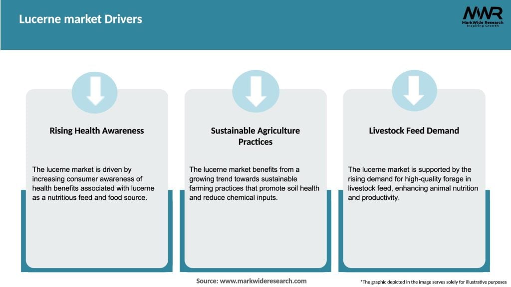 Lucerne market Drivers
