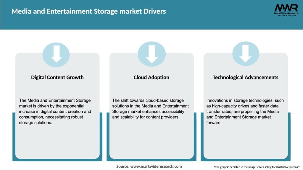 Media and Entertainment Storage market Drivers