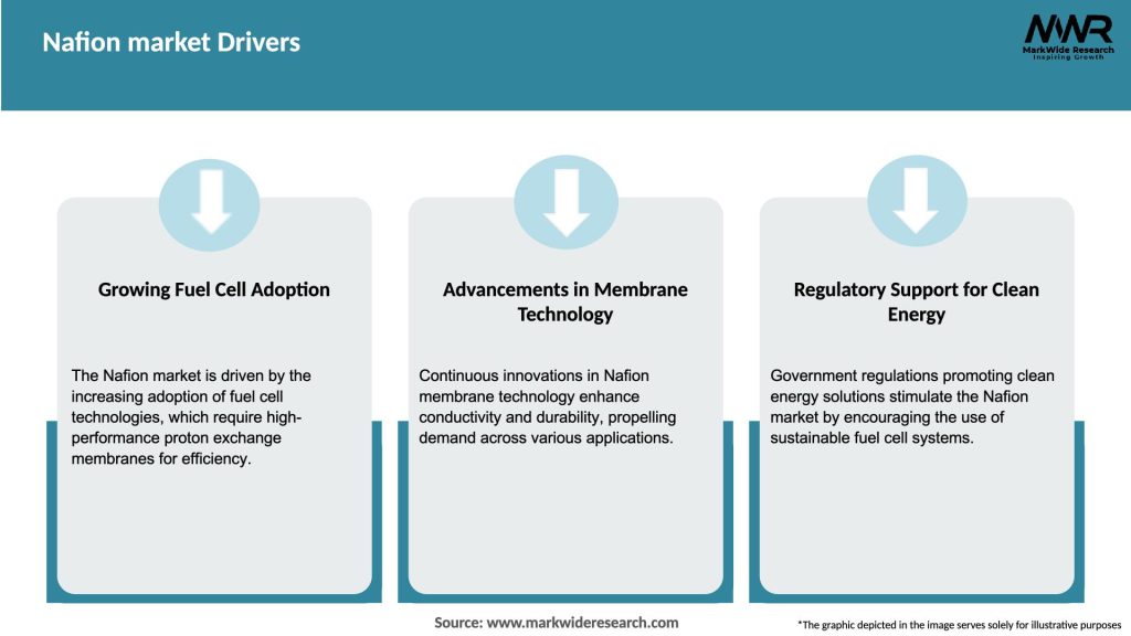 Nafion market Drivers