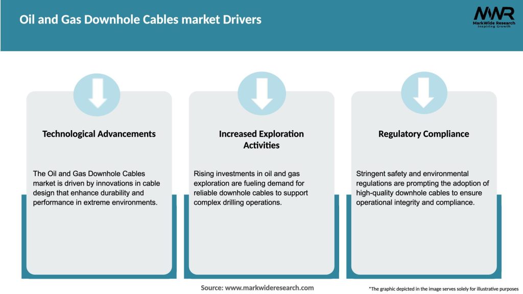 Oil and Gas Downhole Cables market Drivers