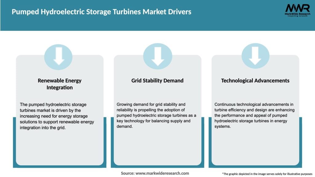 Pumped Hydroelectric Storage Turbines Market Drivers