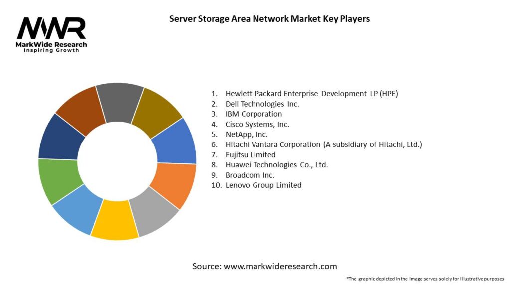 Server Storage Area Network Market Key Players