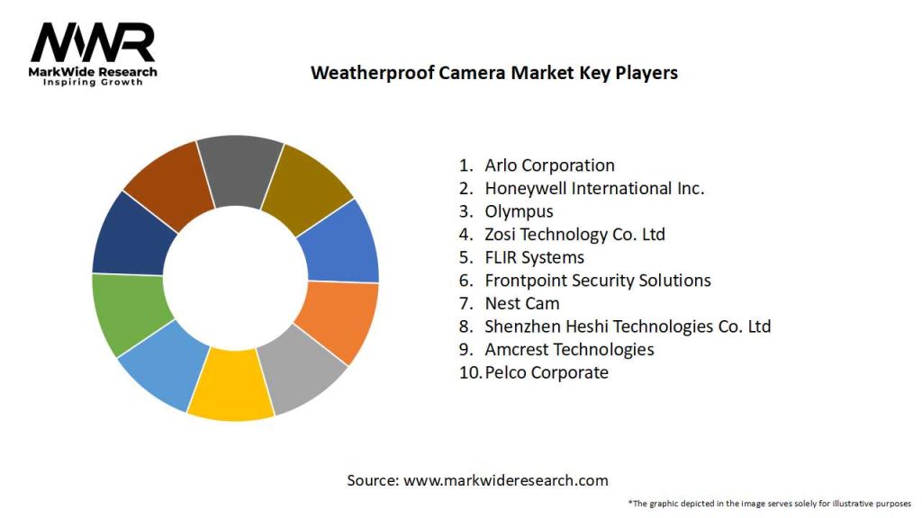 Weatherproof Camera Market Key Players