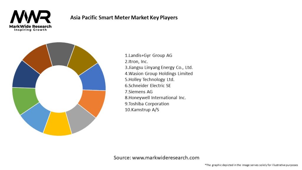 Asia Pacific Smart Meter Market Key Players