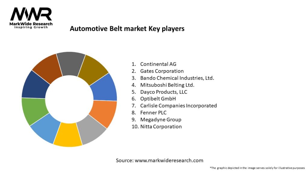 Automotive Belt market