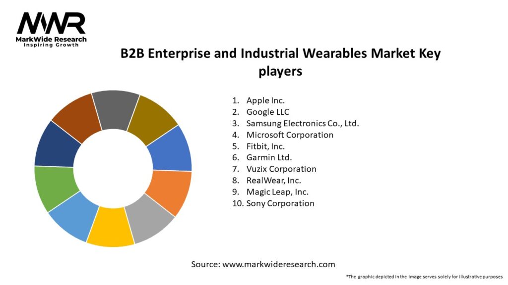 B2B Enterprise and Industrial Wearables Market Key Players