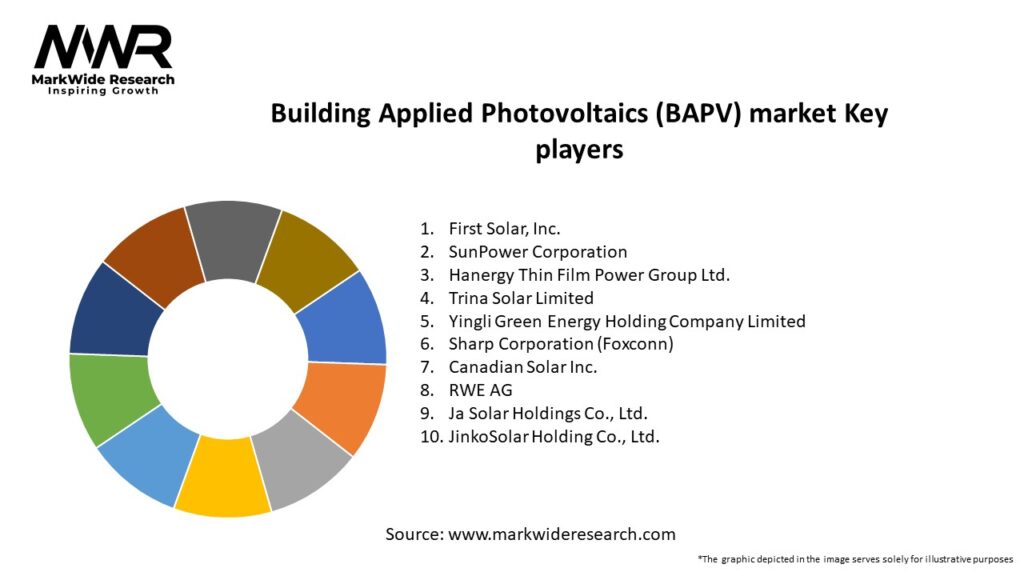 Building Applied Photovoltaics (BAPV) market Key Players