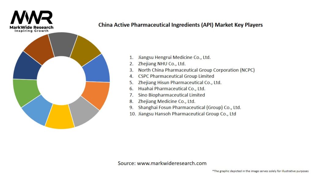 China Active Pharmaceutical Ingredients (API) Market Key Players