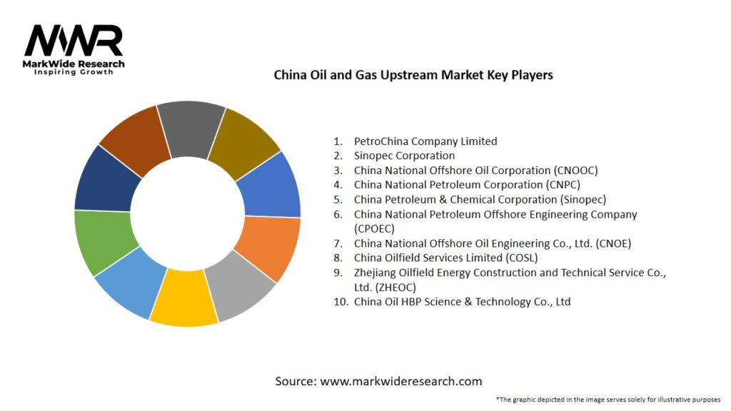 China Oil and Gas Upstream Market Key Players