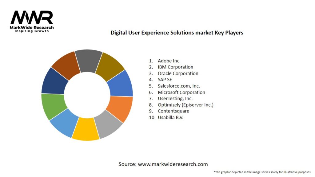Digital User Experience Solutions market