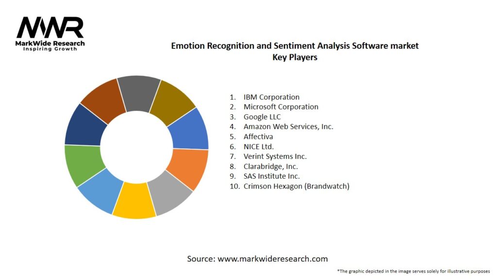 Emotion Recognition and Sentiment Analysis Software market Key Players