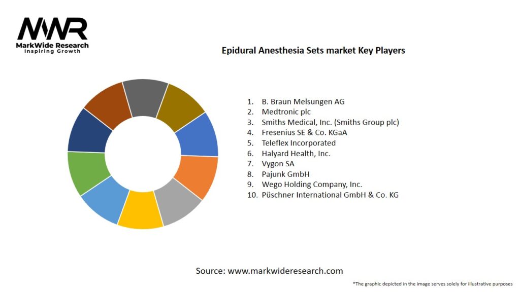 Epidural Anesthesia Sets market