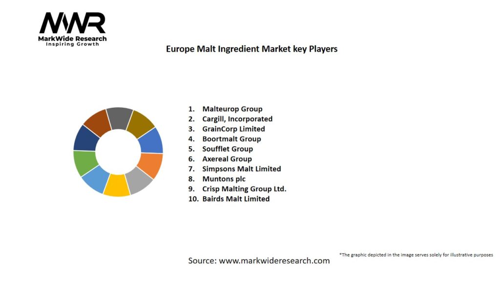 Europe Malt Ingredient Market Key Players
