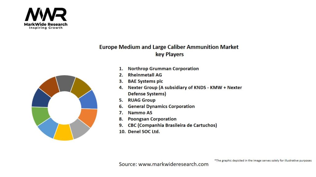 Europe Medium and Large Caliber Ammunition Market Key Players