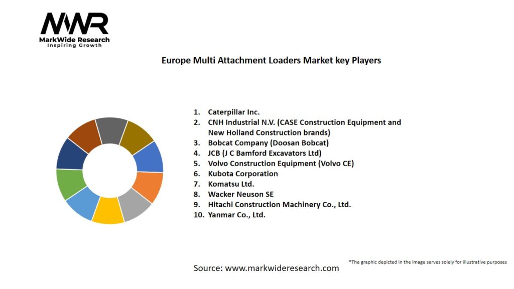 Europe Multi Attachment Loaders market Key Players